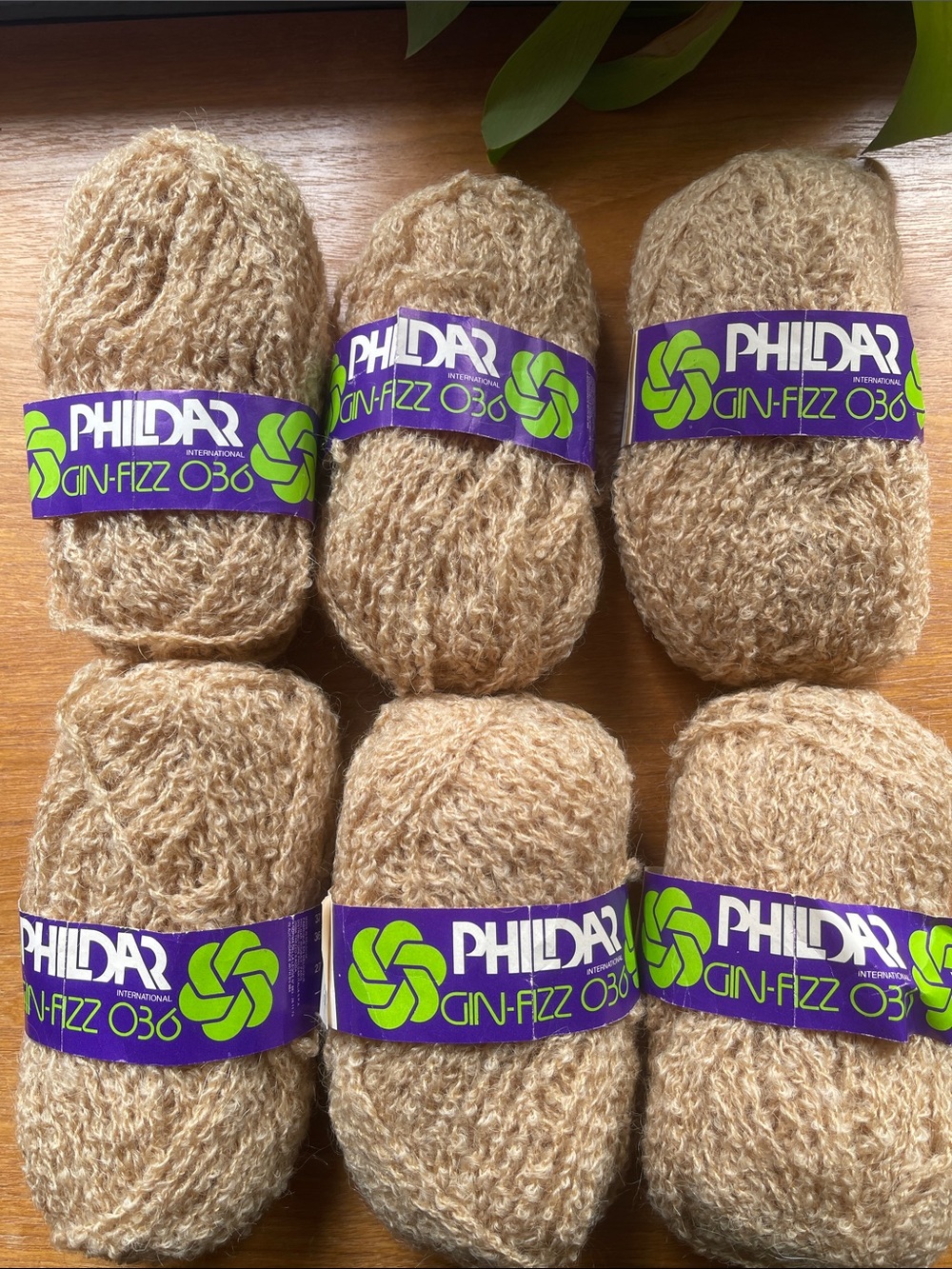 PHILDAR Gin Fizz 036 Yarn x 6